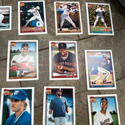 1991 Tops Traded set