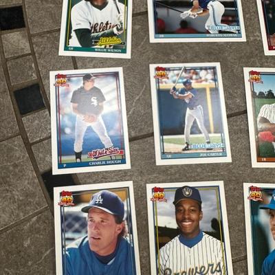 1991 Tops Traded set