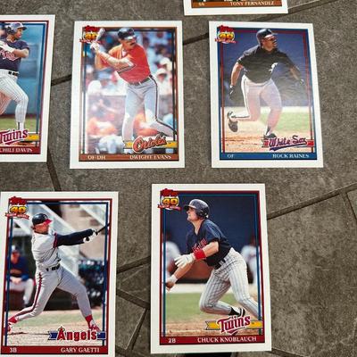 1991 Tops Traded set
