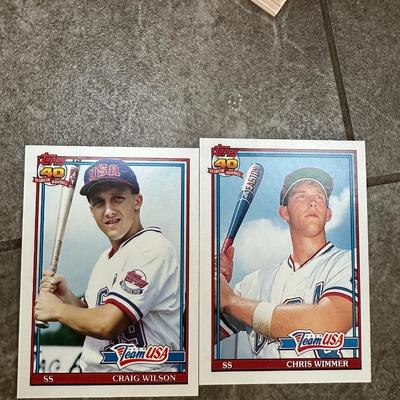 1991 Topps Traded Team USA