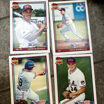 1991 Topps Traded Team USA