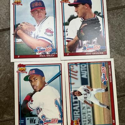 1991 Topps Traded Team USA