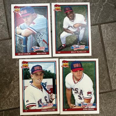 1991 Topps Traded Team USA
