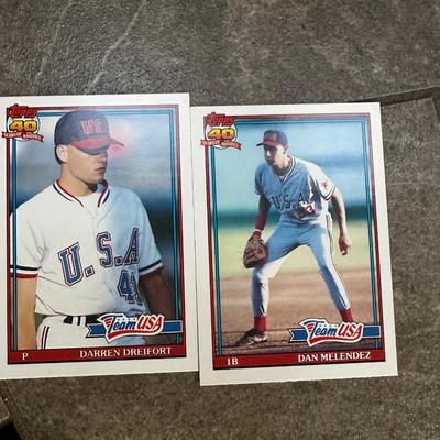 1991 Topps Traded Team USA