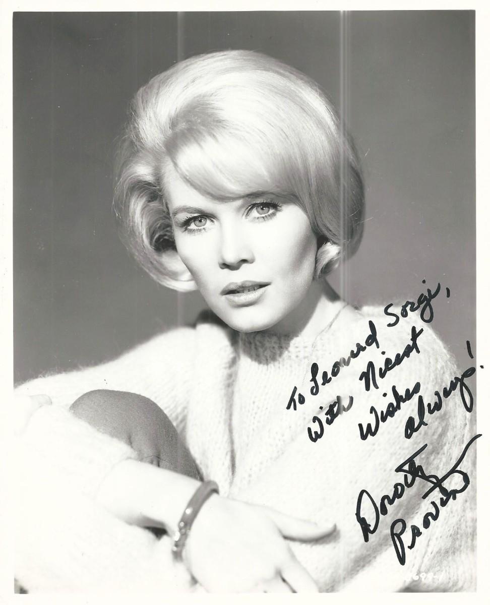 Dorothy Provine Signed Photo | EstateSales.org
