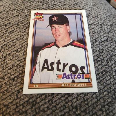 1991 Topps Traded Baseball Jeff Bagwell