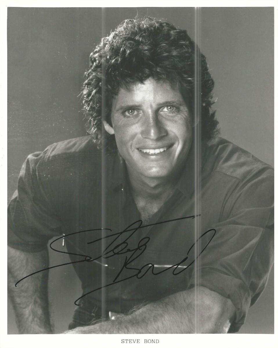 Steve Bond Signed Photo