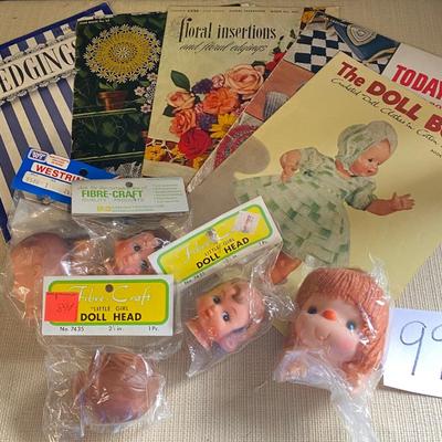 Doll patterns and Heads
