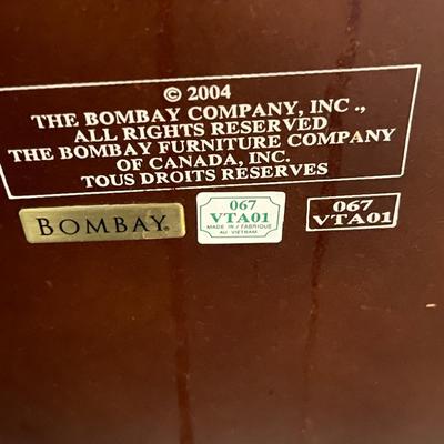 Vintage Bombay Solid Wood Nightstand