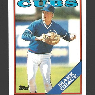 1988 Topps Traded #42T MARK GRACE