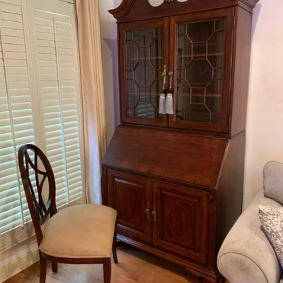 Vintage Solid Mahogany LARGE Secretary