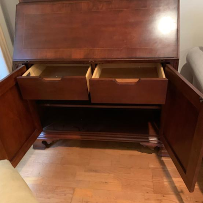 Vintage Solid Mahogany LARGE Secretary