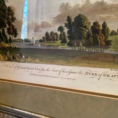 Set of Four Well Known Rooker Prints in Gorgeous Frames
