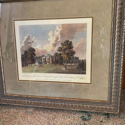 Set of Four Well Known Rooker Prints in Gorgeous Frames