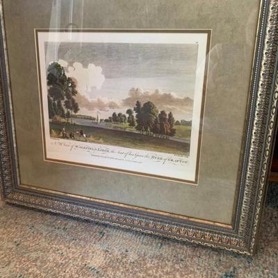 Set of Four Well Known Rooker Prints in Gorgeous Frames