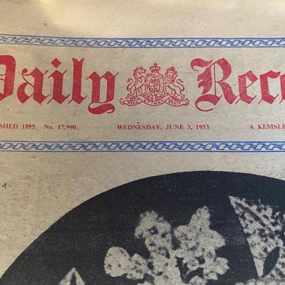 Daily Record and Postcards