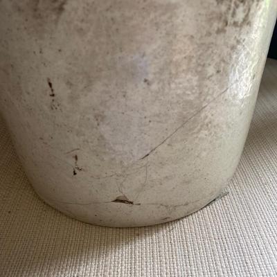 Western Stoneware Jug Cracked