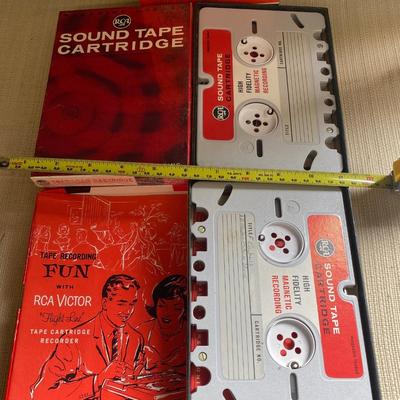 Vintage RCA Sound Cartridges Recorder