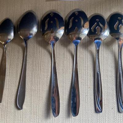 Stainless Serving Spoons