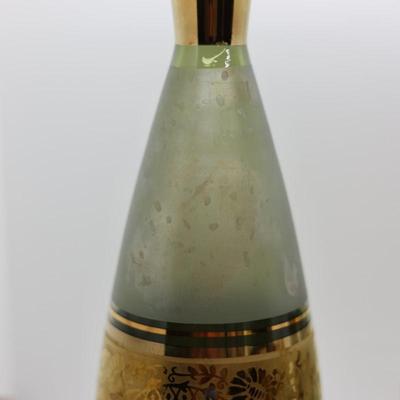 Czechoslovakia Decanter Set With (8) Glasses