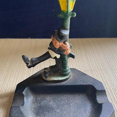 Vintage Cast Drunk Ashtray