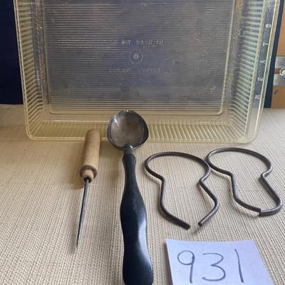Vintage Plastic Meat Tray and More