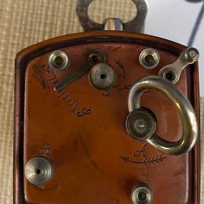 Vintage Alarm Clock and Calender