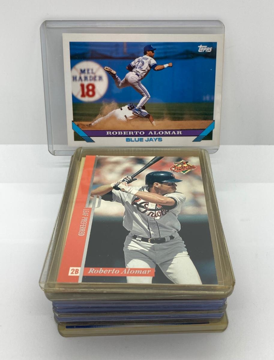 LOT 214: Collection of Baseball Cards - Roberto Alomar, Sandy Alomar ...