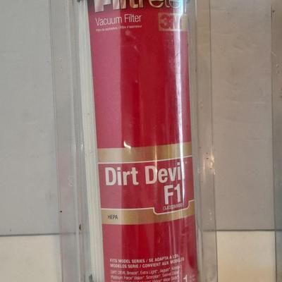 Two new 3M Filtrete Dirt Devil F1 HEPA Vacuum Filters