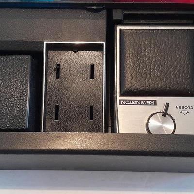 Vintage Razors - Norelco Adjustable Tripleheader III Electric Shaver and Vintage Remington Lektro Blade Mark IV with Case, cord, blades...