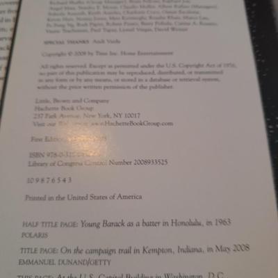 LIFE Barack Obama Hardback Book with dashboard Obama bobblehead the Glenn beck program