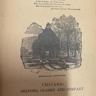 Rob Roy Book