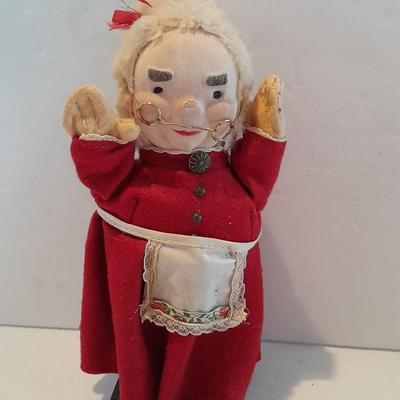 Vintage Uncle Mistletoe & Aunt Holly Set Christmas Marshall Fields Dolls