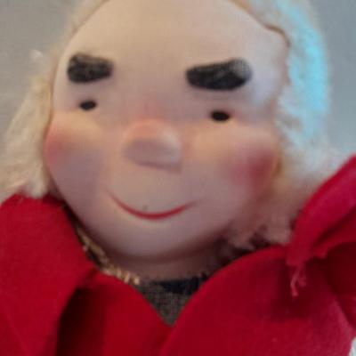 Vintage Uncle Mistletoe & Aunt Holly Set Christmas Marshall Fields Dolls