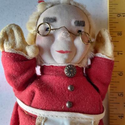 Vintage Uncle Mistletoe & Aunt Holly Set Christmas Marshall Fields Dolls