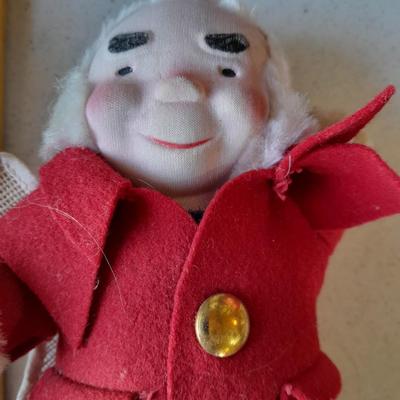 Vintage Uncle Mistletoe & Aunt Holly Set Christmas Marshall Fields Dolls