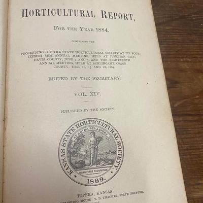 Old Agriculture Books
