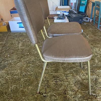Pair Of Vinyl Chairs