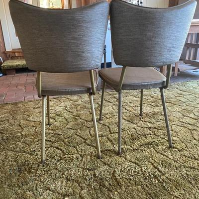 Pair Of Vinyl Chairs