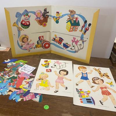 Vintage Tiny Tots Paper Dolls