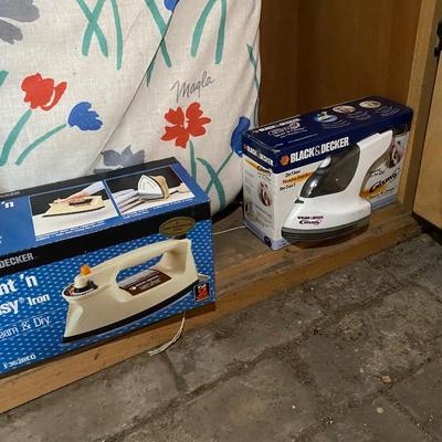 Ironing Board And Irons