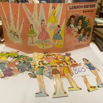Vintage Lennon Sisters Paper Dolls