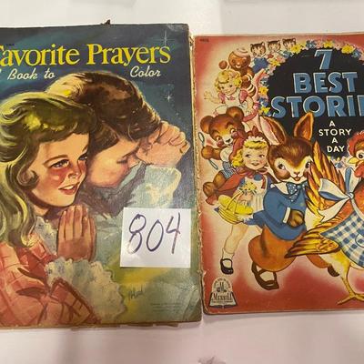 Vintage Kids Books