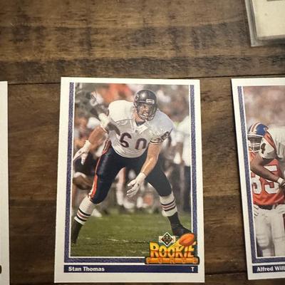 1991 Upperdeck NFL rookie aet