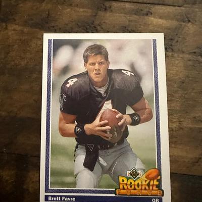 1991 Upperdeck NFL rookie aet