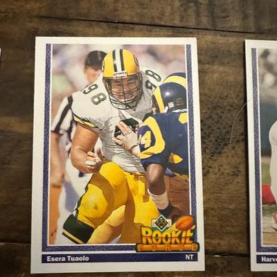 1991 Upperdeck NFL rookie aet