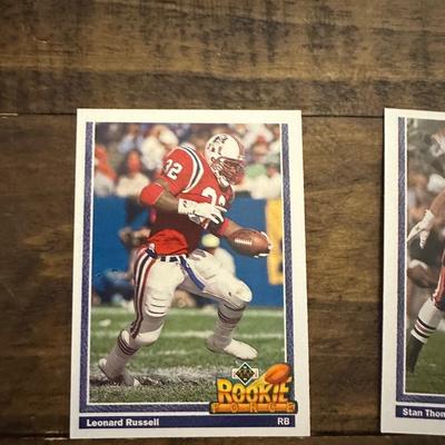 1991 Upperdeck NFL rookie aet