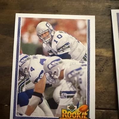 1991 Upperdeck NFL rookie aet