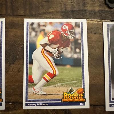 1991 Upperdeck NFL rookie aet