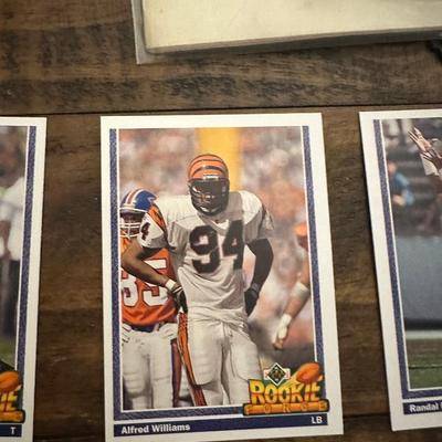 1991 Upperdeck NFL rookie aet